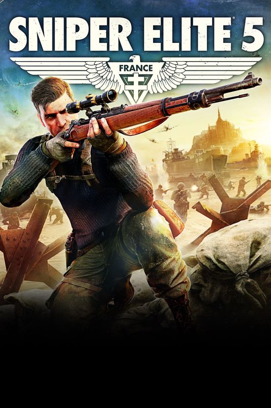 Sniper Elite 5 box art for Xbox Series X